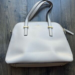 Kate spade beige, shoulder/tote bag lightly warm. Unfortunately no long strap.